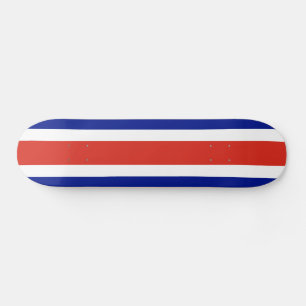 Civiele vlag van Costa Rica Skateboard