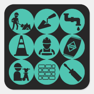 Civieltechnische Sticker