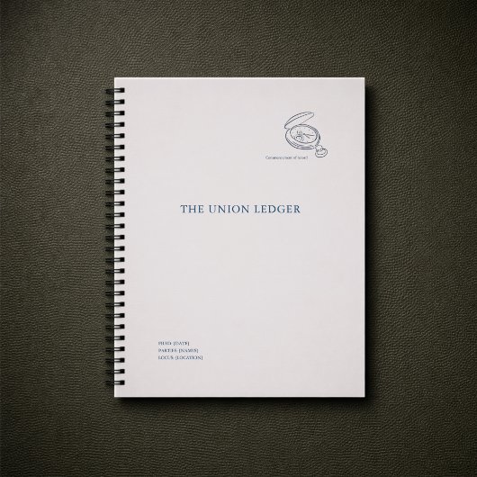 Civil Ceremony Non Traditional Planner Notitieboek