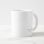 Civil Ceremony Registry Wedding Mug Gift Extra Grote Beker (Voorkant rechts)