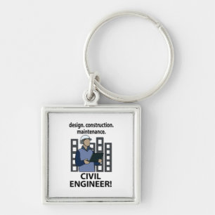 Civil Engineer Design Construction Civil Engineer Sleutelhanger