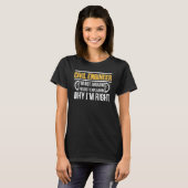 Civil Engineer I'm Right Civil Engineering T-shirt (Voorkant volledig)
