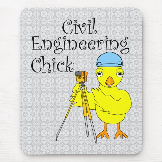 Civil Engineering Chick Muismat (Voorkant)