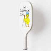 Civil Engineering Chick Pickleball Paddle (Links)