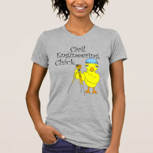 Civil Engineering Chick T-shirt
