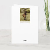 Civil War Drummer Boy Kaart (Achterkant)