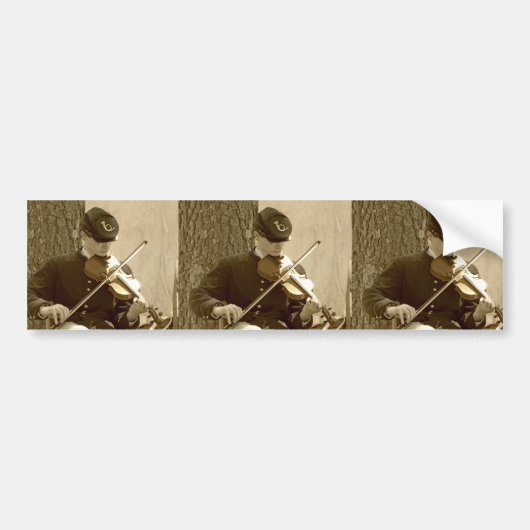 Civil War Fiddle Bumpersticker (Voorkant)