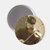 Civil War Fiddle Magneet (Voorkant / Achterkant)