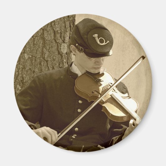 Civil War Fiddle Magneet (Voorkant)