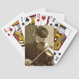Civil War Fiddle Pokerkaarten