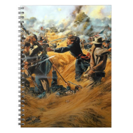 Civil War Gettysburg the Wheatfield Notitieboek
