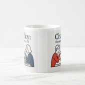 civilité : Parce que pourquoi pas ! Mug (Centre)