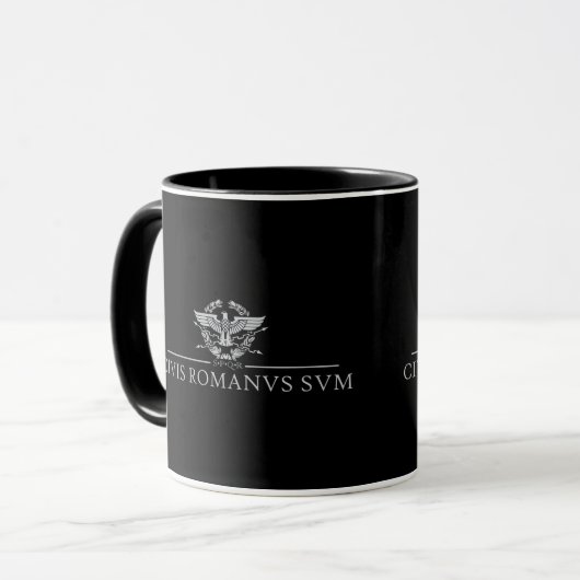 Civis Romanus Sum (CIVIS ROMANVS SVM) Mok (Voorkant links)
