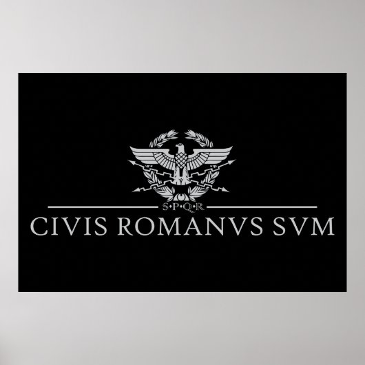 Civis Romanus Sum (CIVIS ROMANVS SVM) Poster (Voorkant)