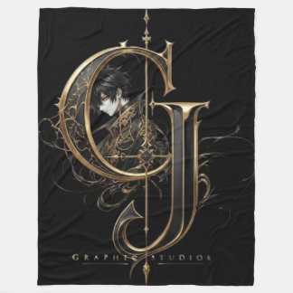 CJ Graphic Studios Signature Fleece Deken
