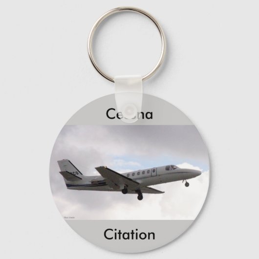 CJ in vlucht, Cessna, aanhaling Sleutelhanger (Voorkant)