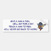 CK- Funny fish bumper sticker (Voorkant)