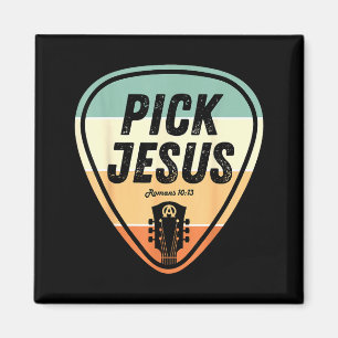 Ck Jezus T-shirt Grappige Christelijke Muziek Gita Magneet