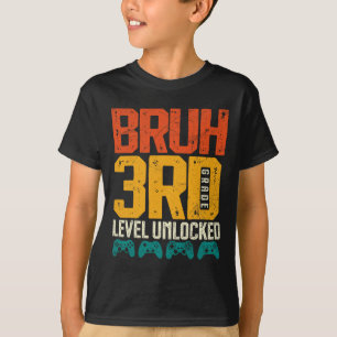 Ck Naar School 3e Klas Jongens Gamer Eerste Dag Sc T-shirt