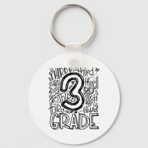 CK naar school Eerste dag van schooltypografie Der Sleutelhanger