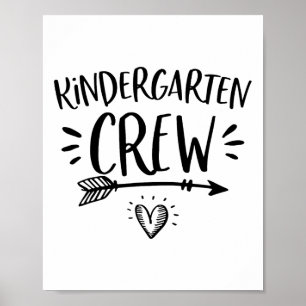 CK naar school kleuterschool bemanningsdocenten st Poster