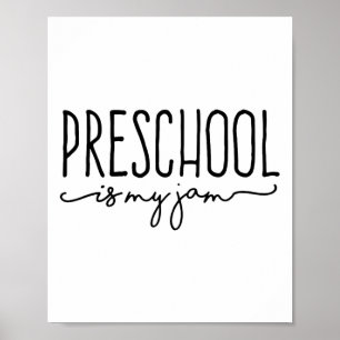 CK naar school kleuterschool is mijn JAM Pre-K ler Poster