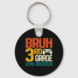 Ck Terug naar school 3e klas gamer Bruh 3e klas ni Sleutelhanger