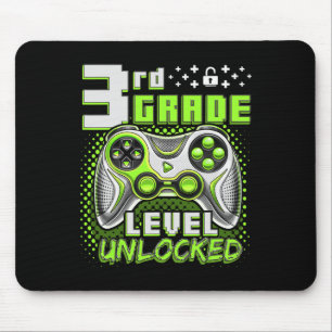 Ck Terug naar school 3e klas jongens Gamer eerste Muismat
