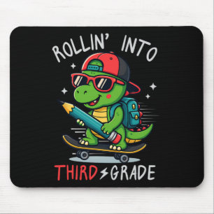 Ck Terug naar school rollend naar de 3e klas T-rex Muismat