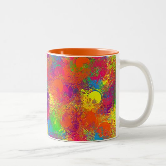 CKC Paint Can Florals-Coffee Mug (Droit)