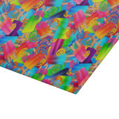 CKC Popsicle Swirls-Blue-11x8 snijvlak Snijplank (Hoek)