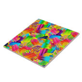 CKC Popsicle Swirls Yellow-SQ TILE L Tegeltje (Zijkant)