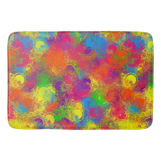 CKC-Verf kan flesjes-Grote Waaier van de Bath Badmat (Voorkant)