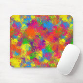 CKC-verf kan Florals-Computer Mousepad Muismat (Met muis)
