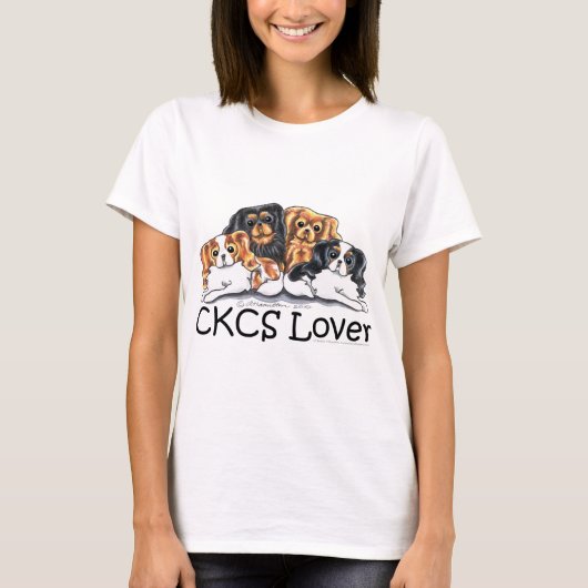 CKCS Lover T-shirt (Voorkant)