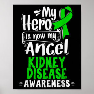 CKD Awareness T Shirt - overlevende nierziekte Poster