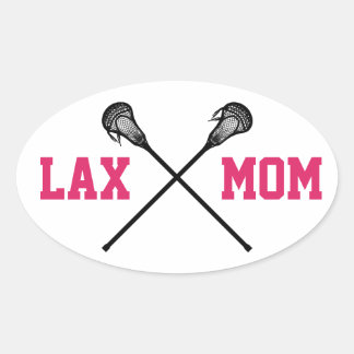 CKL "Lax Mom" Ovale Sticker