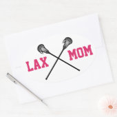 CKL "Lax Mom" Ovale Sticker (Envelop)