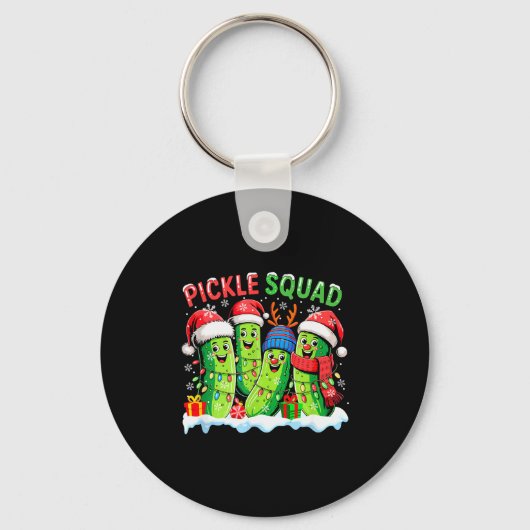 Ckle Christmas Squad Group Santa Reindeer Ckles Ve Sleutelhanger (Voorkant)