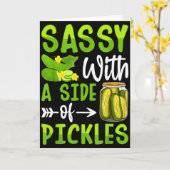 Ckle Liefhebber Grappige Sy Met Een Kant Van Ckles Kaart (Gele Bloem)