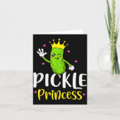 Ckle Princess Funny Ckle Cuber Girl Kaart (Voorkant)