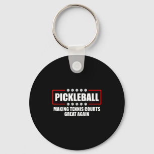 Ckleball maakt tennisbanen weer geweldig Grappig Sleutelhanger