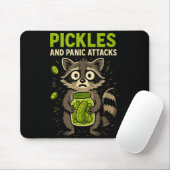 Ckles And Panic Attacks Raccoon Trash Panda Funny Muismat (Met muis)