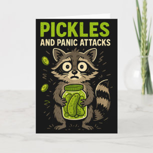 Ckles En Paniekaanvallen Wasbeer Afvalpanda Grappi Kaart