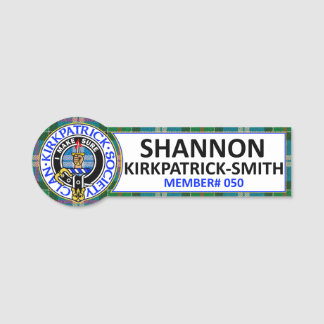 CKS NAAMBADGE - SHANNON KIRKPATRICK-SMITH 050 NAAMPLAATJE
