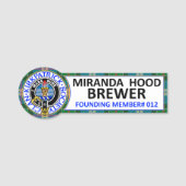 CKS NAME BADGE 012 Miranda Hood Brewer (Voorkant)