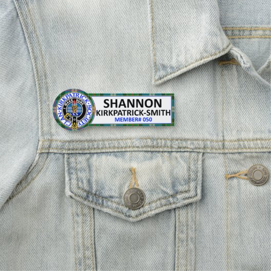 CKS NAME BADGE - SHANNON KIRKPATRICK-SMITH 050 (En situation)