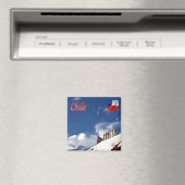 CL016 CHILE, Valle Nevado, Amerika, Fridge Magneet (Insitu (Vaatwasser))