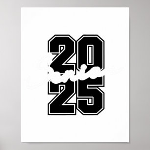 CL of 2025 Senior High School College Afstuderen W Poster