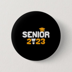CL van 2023 Badminton Afstuderen 2023 Afstudeerder Ronde Button 5,7 Cm